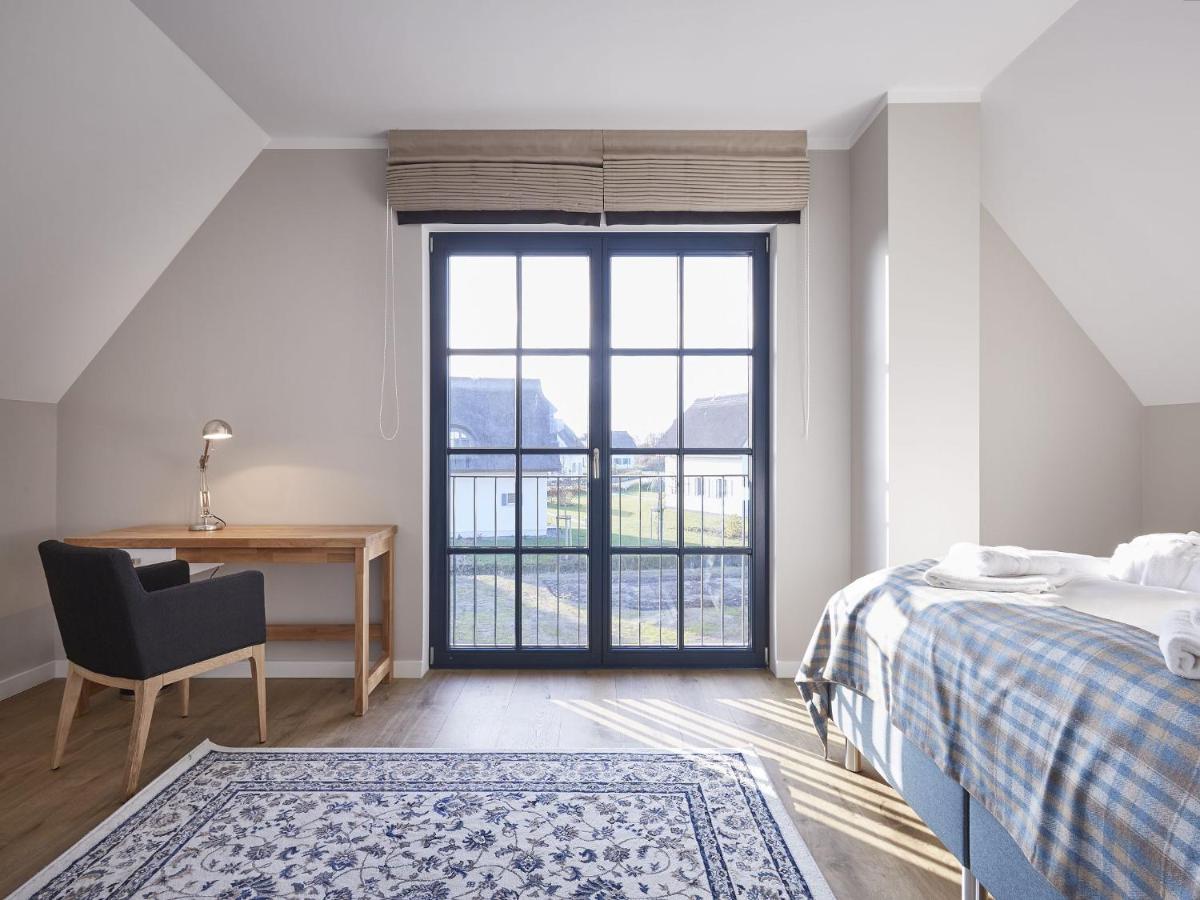 Reetland Am Meer - Premium Reetdachvilla Mit 3 Schlafzimmern, Sauna Und Kamin F07 Dranske Exterior foto